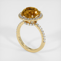 6.85 Ct. Gemstone Ring, 14K Yellow Gold 2
