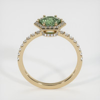 0.89 Ct. Sapphire Ring, 14K Yellow Gold 3