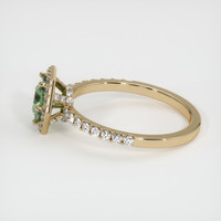 0.89 Ct. Sapphire Ring, 14K Yellow Gold 4