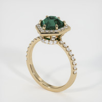 2.44 Ct. Sapphire Ring, 14K Yellow Gold 2