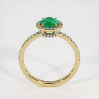 Emerald Ring 0.77 Ct., 18K Yellow Gold Preview