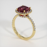 2.86 Ct. Gemstone Ring, 18K Yellow Gold 2