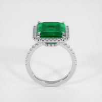 5.43 Ct. Emerald Ring, Platinum 950 3