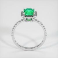 1.09 Ct. Emerald Ring, Platinum 950 3
