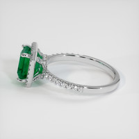 1.76 Ct. Emerald Ring, Platinum 950 4