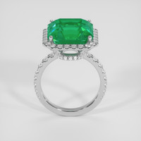 9.39 Ct. Emerald Ring, Platinum 950 3