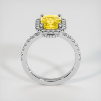 2.72 Ct. Sapphire Ring, Platinum 950 3