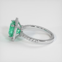 2.52 Ct. Emerald Ring, Platinum 950 4