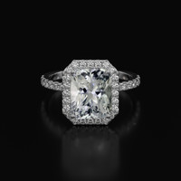 6.20 Ct. Sapphire Ring, Platinum 950 1