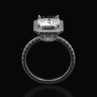 6.20 Ct. Sapphire Ring, Platinum 950 3