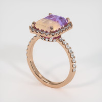 3.41 Ct. Gemstone Ring, 14K Rose Gold 2