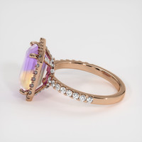 3.41 Ct. Gemstone Ring, 14K Rose Gold 4