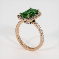 3.28 Ct. Gemstone Ring, 14K Rose Gold 2