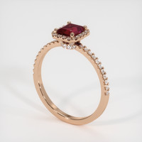 Ruby Ring 0.83 Ct. 14K Rose Gold Preview