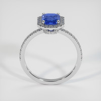 2.02 Ct. Sapphire Ring, 14K White Gold 3