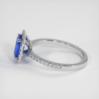 2.02 Ct. Sapphire Ring, 14K White Gold 4