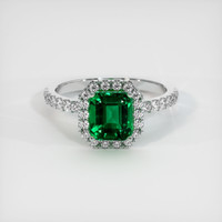 Emerald Ring 1.60 Ct. 18K White Gold Preview