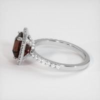 2.45 Ct. Gemstone Ring, 18K White Gold 4