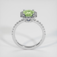 1.86 Ct. Bi Color Sapphire Ring, 18K White Gold 3