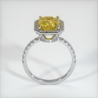 3.05 Ct. Sapphire Ring, 18K White Gold 3