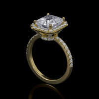 3.18 Ct. Gemstone Ring, 14K Yellow Gold 2