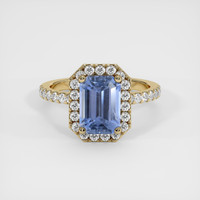 2.67 Ct. Sapphire Ring, 14K Yellow Gold 1