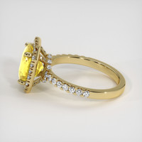 3.05 Ct. Sapphire Ring, 14K Yellow Gold 4