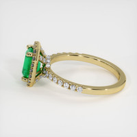 Emerald Ring 0.92 Ct., 18K Yellow Gold Preview