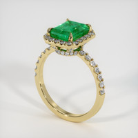 Emerald Ring 2.25 Ct., 18K Yellow Gold Preview