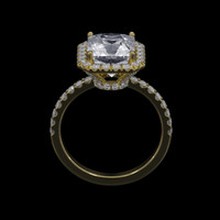 3.18 Ct. Gemstone Ring, 18K Yellow Gold 3