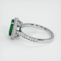 Pave Emerald Ring 2.19 Ct., Platinum 950 Preview
