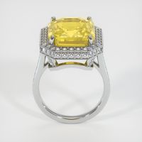 16.34 Ct. Yellow Sapphire Ring, Platinum 950 3