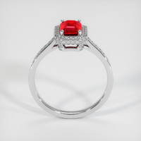1.20 Ct. Ruby Ring, 10K White Gold 3