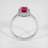1.32 Ct. Ruby Ring, 10K White Gold 3