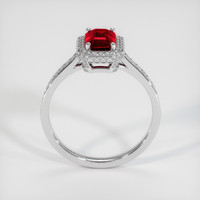 1.16 Ct. Ruby Ring, 10K White Gold 3