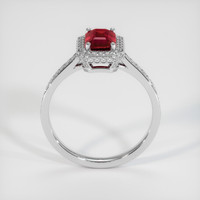 1.08 Ct. Ruby Ring, 10K White Gold 3