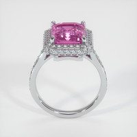 6.02 Ct. Sapphire Ring, 14K White Gold 3