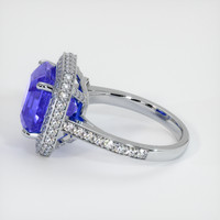 8.46 Ct. Sapphire Ring, 18K White Gold 4