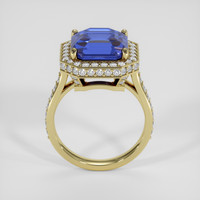 8.46 Ct. Blue Sapphire Ring, 10K Yellow Gold 3