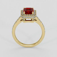 1.16 Ct. Ruby Ring, 14K Yellow Gold 3