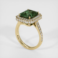 6.18 Ct. Sapphire Ring, 14K Yellow Gold 2