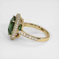 6.18 Ct. Sapphire Ring, 14K Yellow Gold 4
