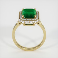 4.65 Ct. Emerald Ring, 18K Yellow Gold 3