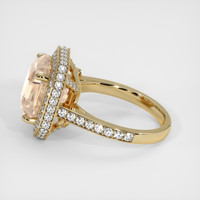 8.27 Ct. Sapphire Ring, 18K Yellow Gold 4