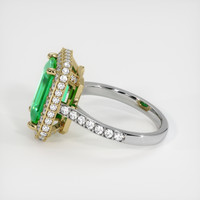 Emerald Ring 2.81 Ct., 18K Yellow White Preview