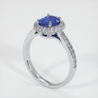 1.61 Ct. Sapphire Ring, Platinum 950 2