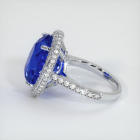 13.50 Ct. Sapphire Ring, Platinum 950 4