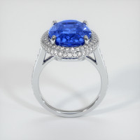 10.49 Ct. Blue Sapphire Ring, Platinum 950 3
