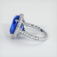 10.49 Ct. Blue Sapphire Ring, Platinum 950 4