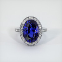 9.07 Ct. Sapphire Ring, Platinum 950 1